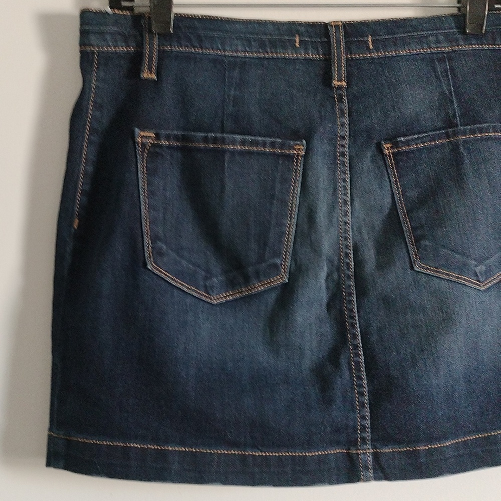 Flying Monkey Front Button Down Skirt Size 29 - image 6